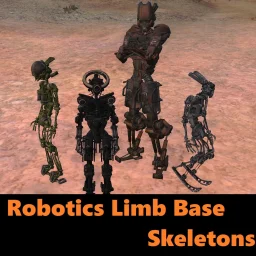 Robotics Limb Base Skeletons