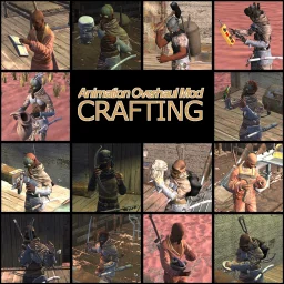 Animation Overhaul Mod - Crafting