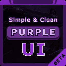Simple Clean Purple UI