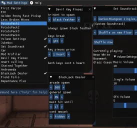 Mod Settings in ImGui [REPENTOGON]