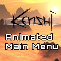 Animated Main Menu - Sunrise Mountains