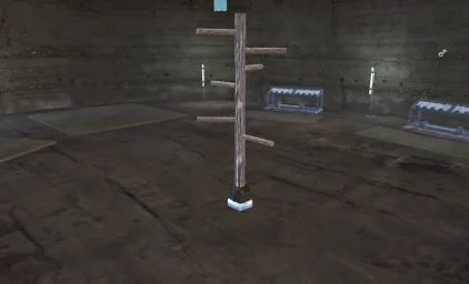 Wooden Dexterity Training Dummy (Animated)